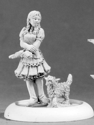 Miniaturas Reapermini: Dorothy + Dog - Deposito de Gnomos
