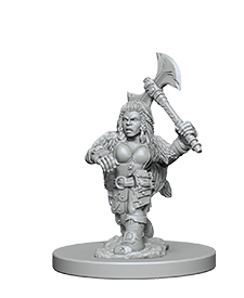 Miniaturas WizKids: Dwarf Female Barbarian A - Deposito de Gnomos
