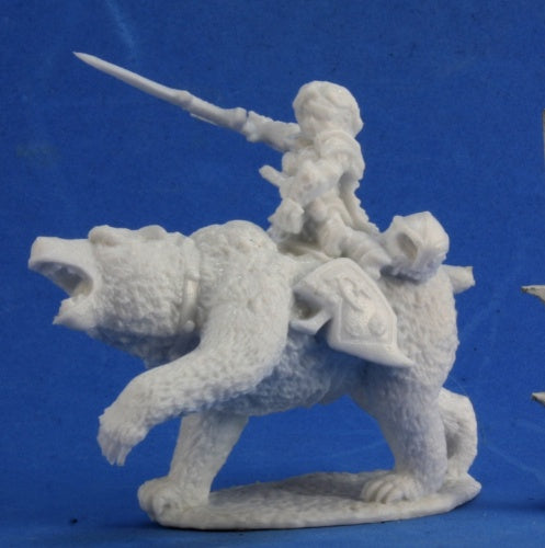 Miniaturas Reapermini: Ursula, Dwarven Bear Rider - Deposito de Gnomos