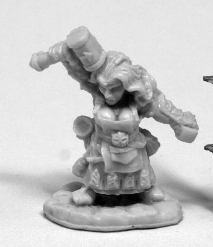 Miniaturas Reapermini: Margara, Dwarf Shaman - Deposito de Gnomos
