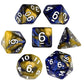 Set 7 Dados Blend Blue Gold