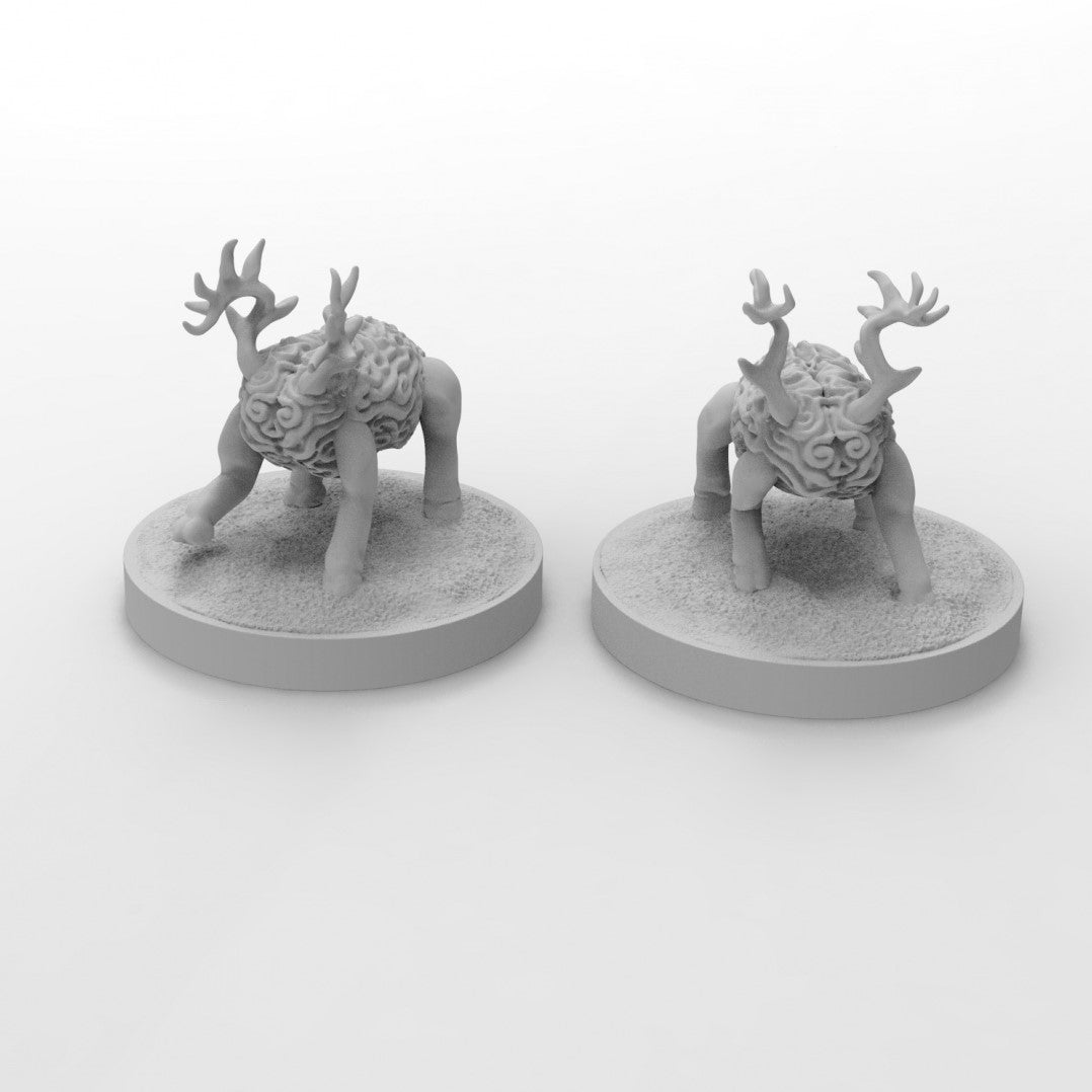 Impresión 3D Deposito de Gnomos: Brain Deers (2) - Deposito de Gnomos